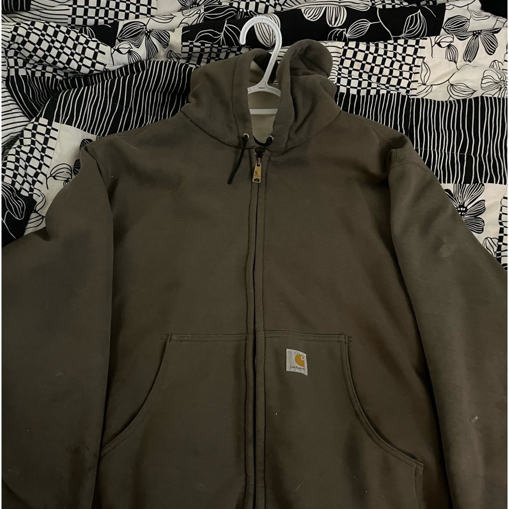 Carthartt Thick Winter Jacket Brown (Large)